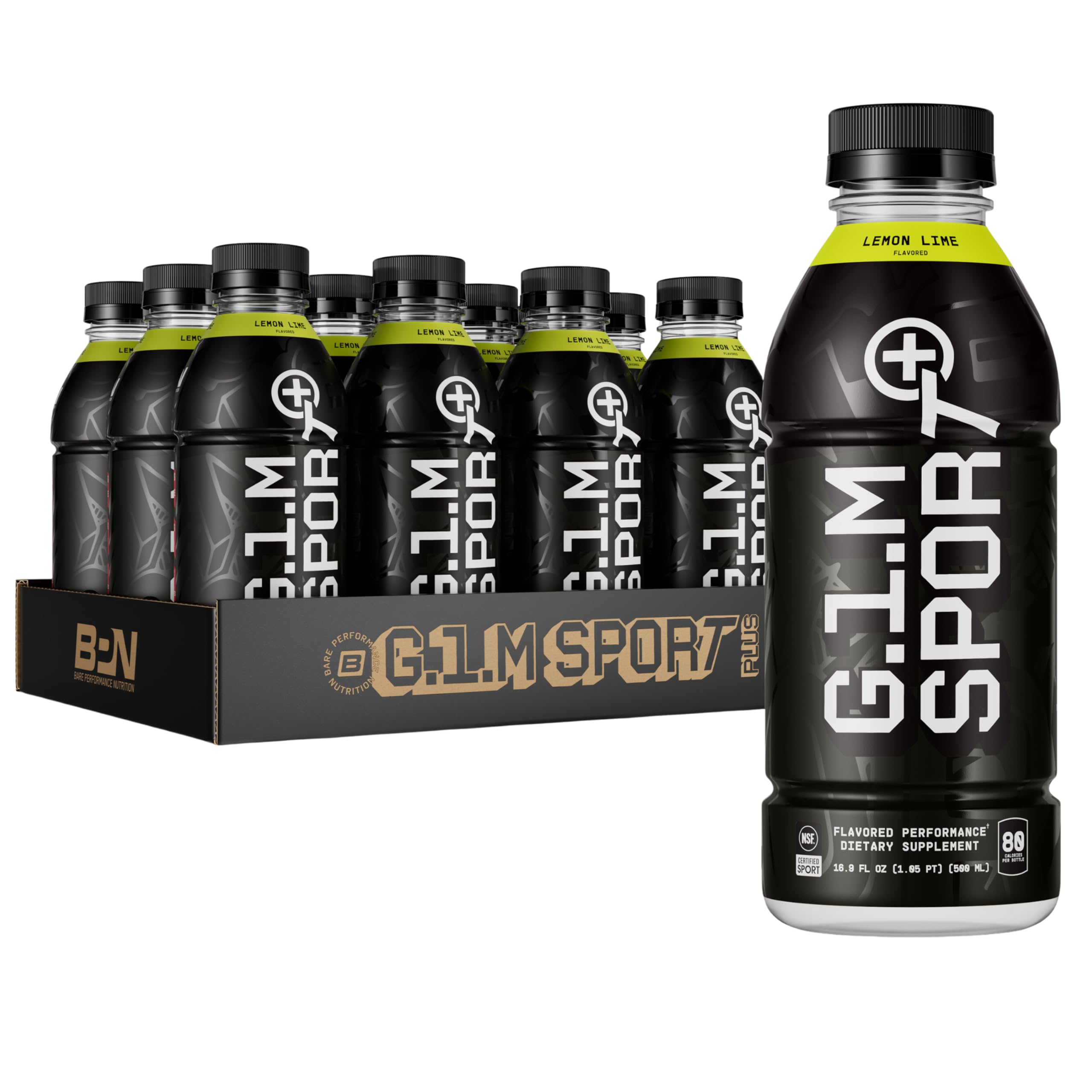 Bare Performance Nutrition G1M Sport+ bouteille endurance prête à emporter pendant l’entraînement.