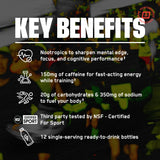 G1M Sport+ Bare Performance Nutrition : énergie et focus pendant l’effort.