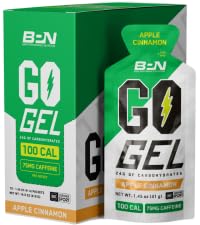 Gel Endurance BPN, paquet pomme cannelle, énergie rapide pendant la course