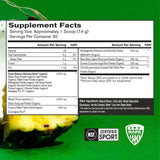 BARE PERFORMANCE NUTRITION Strong Greens, doseur inclus, portion précise pour soutenir l'énergie.