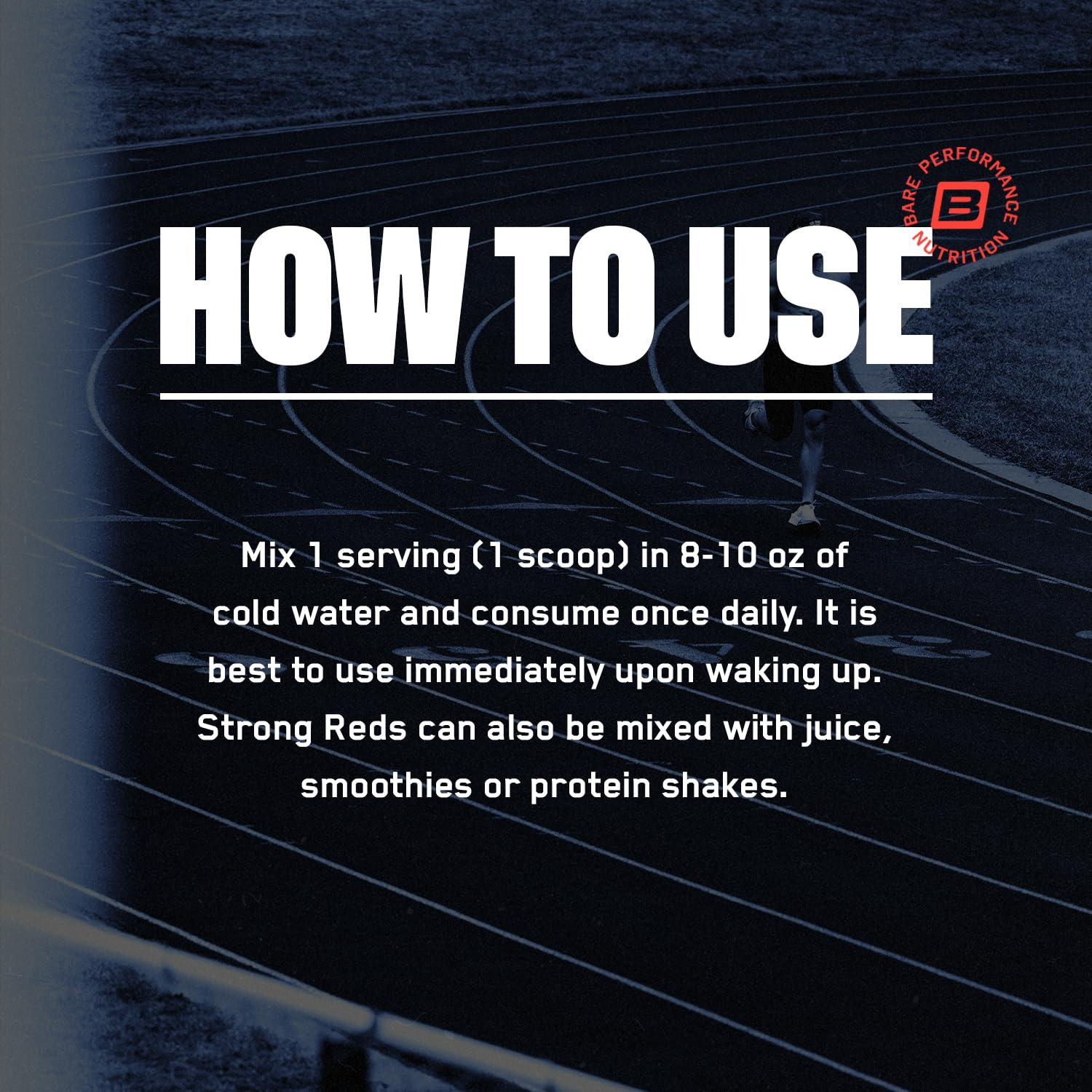 BARE PERFORMANCE NUTRITION Strong Reds Poudre Digestion, enzymes digestives incluses.