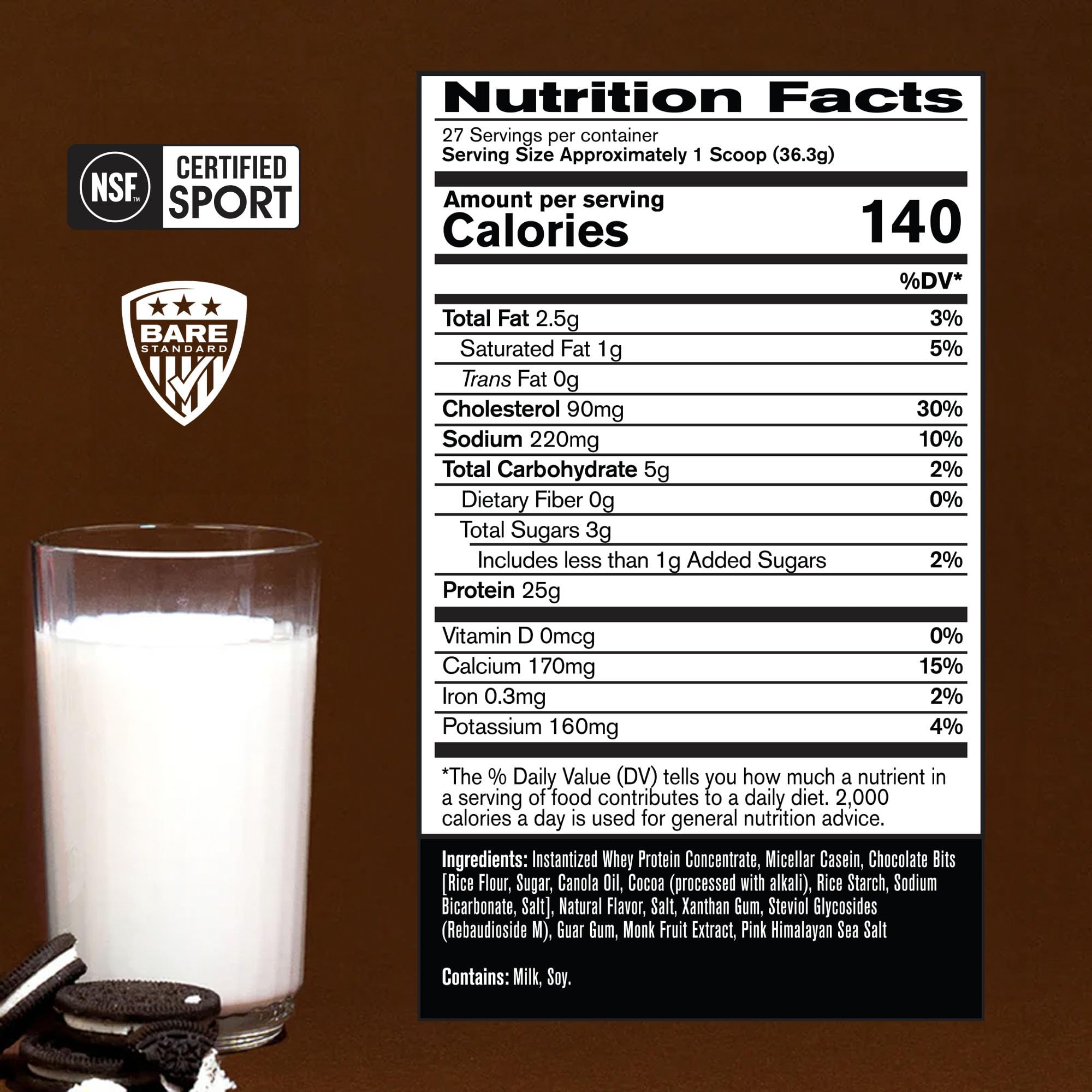 BARE PERFORMANCE NUTRITION préparation dans le shaker après entraînement.