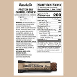 Barre Barebells caramel cashew, portion 2-pack idéale à emporter