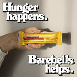 Barebells barre protéinée Caramel Choco dégustation idéale avec café ou thé.