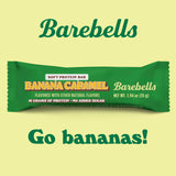 barebells barre protéinée banane caramel pack 2 x 12 barres.