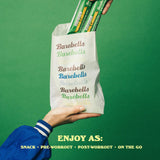 barebells barre protéinée banane caramel pack pratique à emporter.