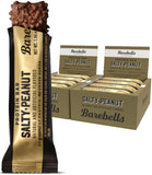 Barebells barres protéinées cacahuète salée emballage, collation pratique pour rester rassasié.