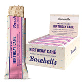 Barre Barebells Birthday Cake, texture veloutée en bouche pour un plaisir riche.