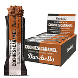 Barebells Cookies et Caramel – barre protéinée gourmande avec 20 g de protéine pour une collation rapide.