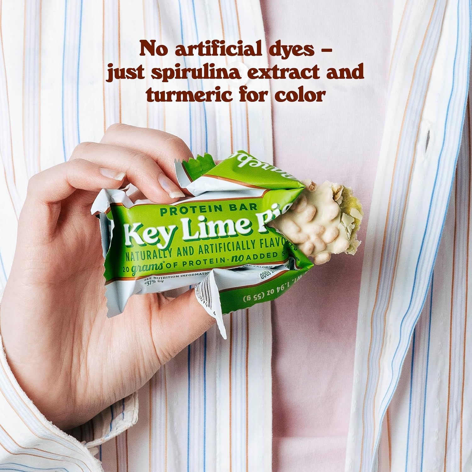 Snack pratique sans sucre ajouté, idéal dans le sac de sport.