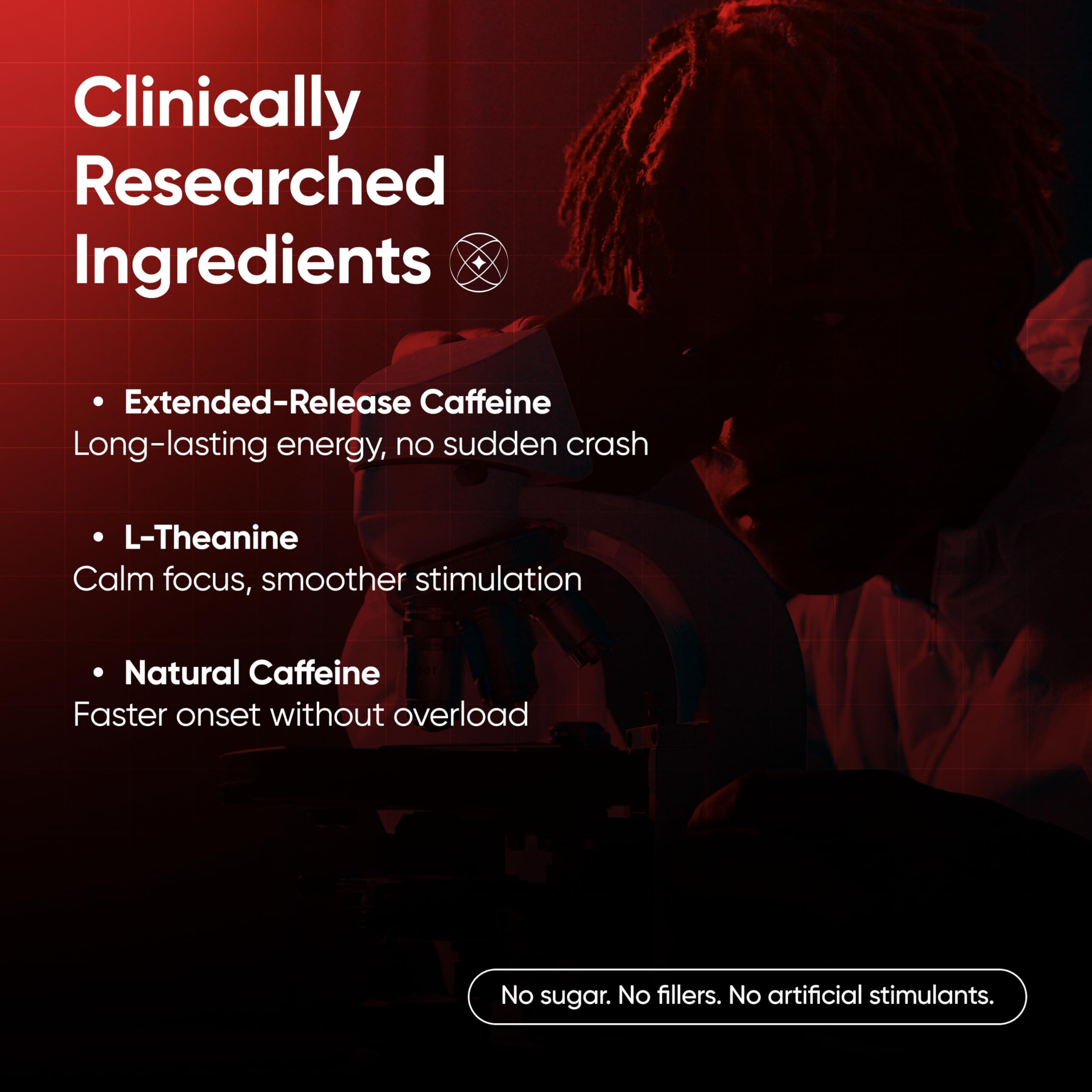 BareLabs Ingrédient Naturel Caféine: boost naturel et propre.