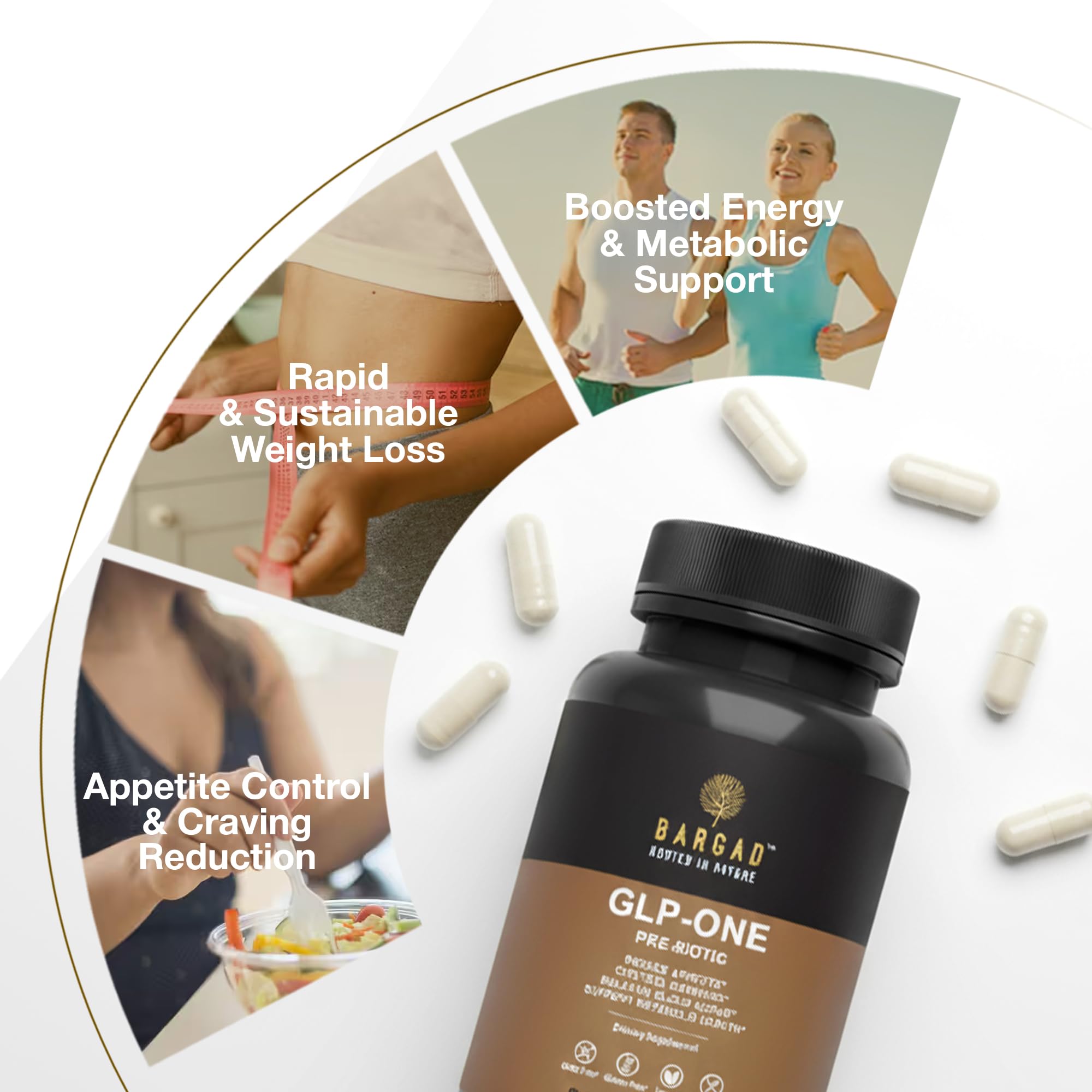 Capsules Bargad GLP-One faciles à intégrer à votre routine.