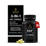 Bargad NAD liposomal – formulation avancée pour la régénération cellulaire et énergie.