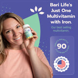 Bari Life Just One – facilité d'ingestion grâce au revêtement hydraté.