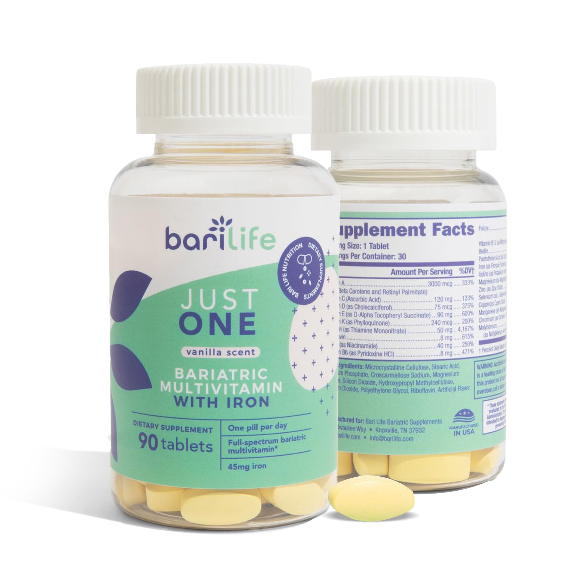Bari Life Just One – tablette-dose unique pour simplifier votre routine.