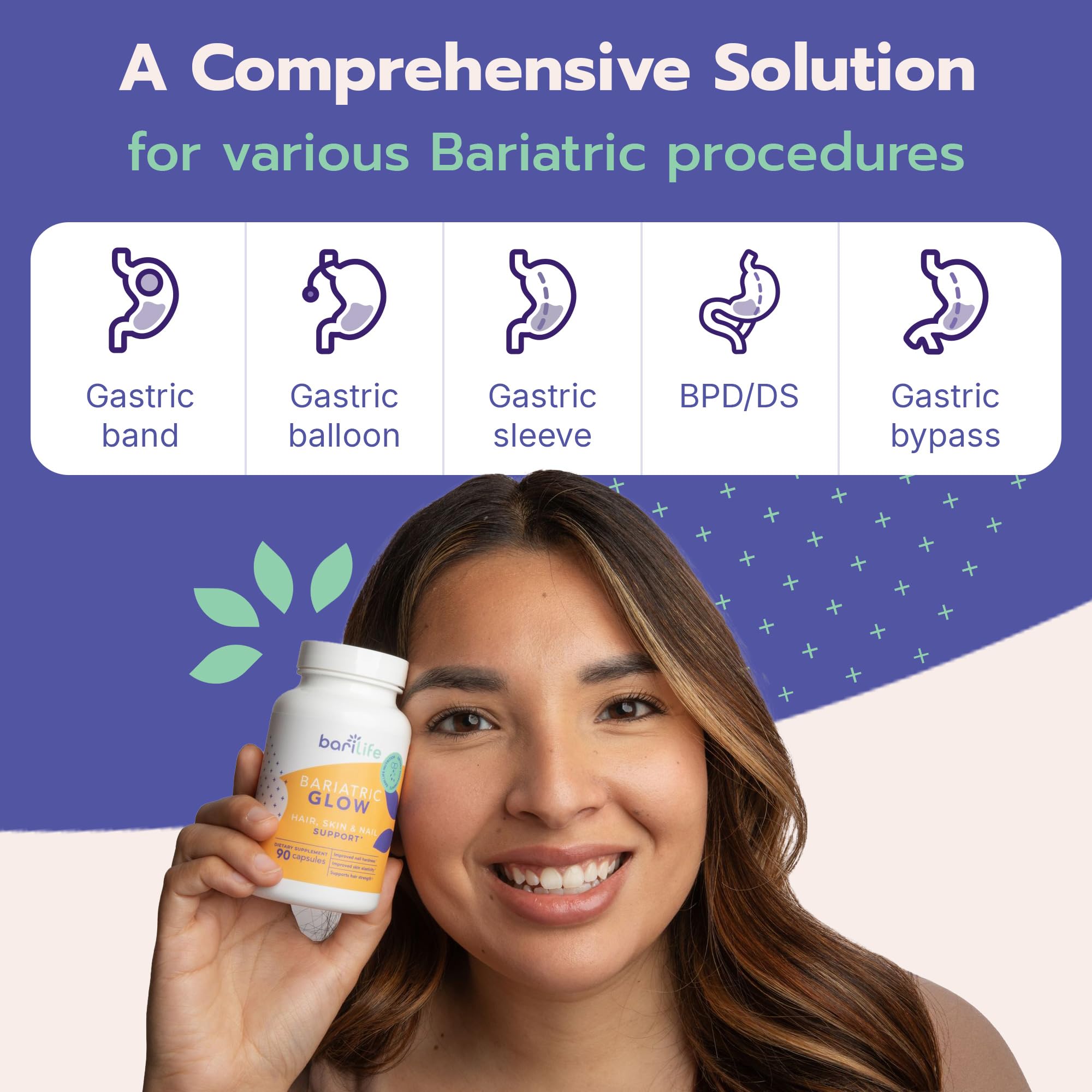 Bari Life packaging-gelules: emballage pratique pour le complément quotidien.