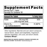 B12 Speedy Melts Bariatric Advantage, dose 1000 mcg prête à l’emploi quotidien.