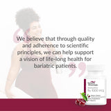 Boîte de 90 comprimés Bariatric Advantage B12 Speedy Melts pour routine pratique.
