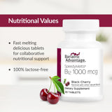 Intégration folate 200 mcg Bariatric Advantage B-12 Speedy Melts.