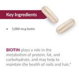 Biotine Bariatric Advantage, absorption potentielle optimisée pour une routine simple.