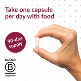 Biotine digestible Bariatric Advantage, capsules faciles à avaler pour une routine simple.