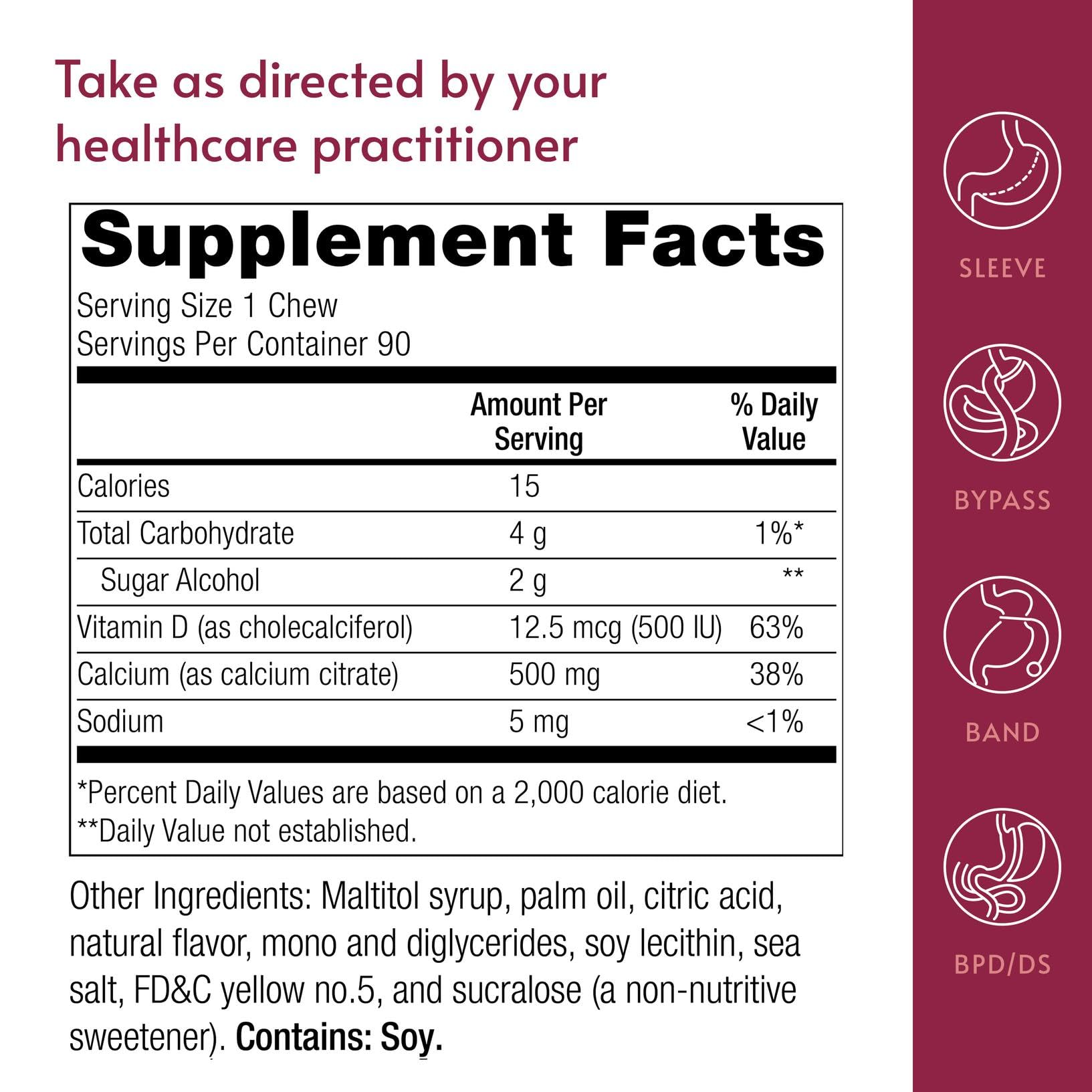 Utilisation quotidienne des bouchées calcium citrate citron pour une routine pratique.