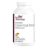 Bariatric Advantage multivitamines à mâcher orange: bouteille 180 comprimés, pratique au quotidien.