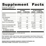 Bariatric Advantage calcium citrate cannelle, tablettes faciles à mâcher pour prise quotidienne.