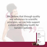 Bariatric Advantage calcium citrate à mâcher 500 mg, goût chocolat pour une prise agréable.