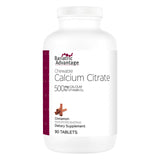 Bariatric Advantage Calcium Citrate Chewable en bouteille, soutien potentiel à la santé osseuse.