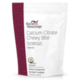 Gomme Bariatric Advantage Calcium citrate en bouteille, facile à mâcher au quotidien