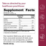 Bariatric Advantage Calcium Citrate Chewy Bites sachet individuel facile à emporter.