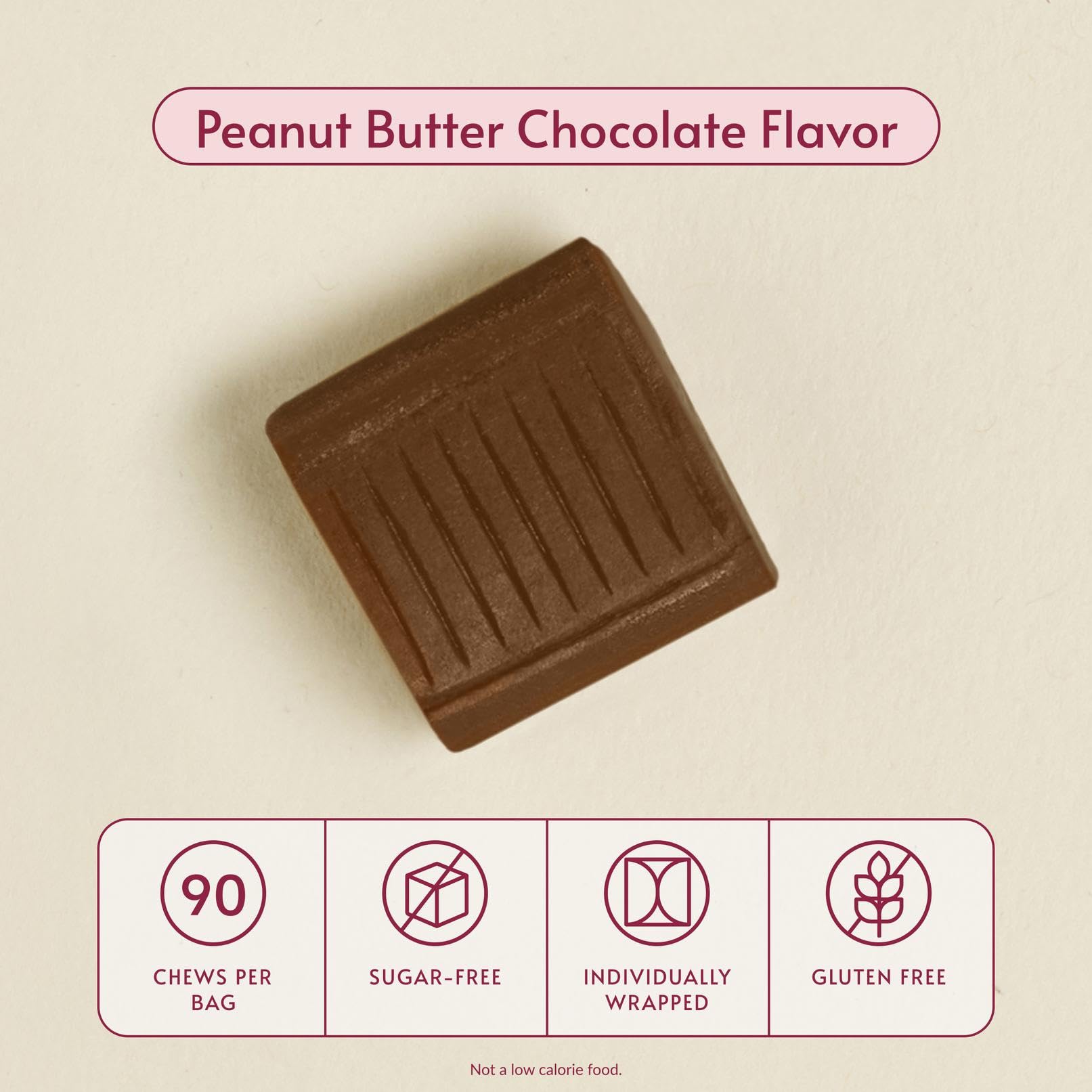 Bariatric Advantage Calcium Citrate Chewy Bites texture douce facilitant la mastication.