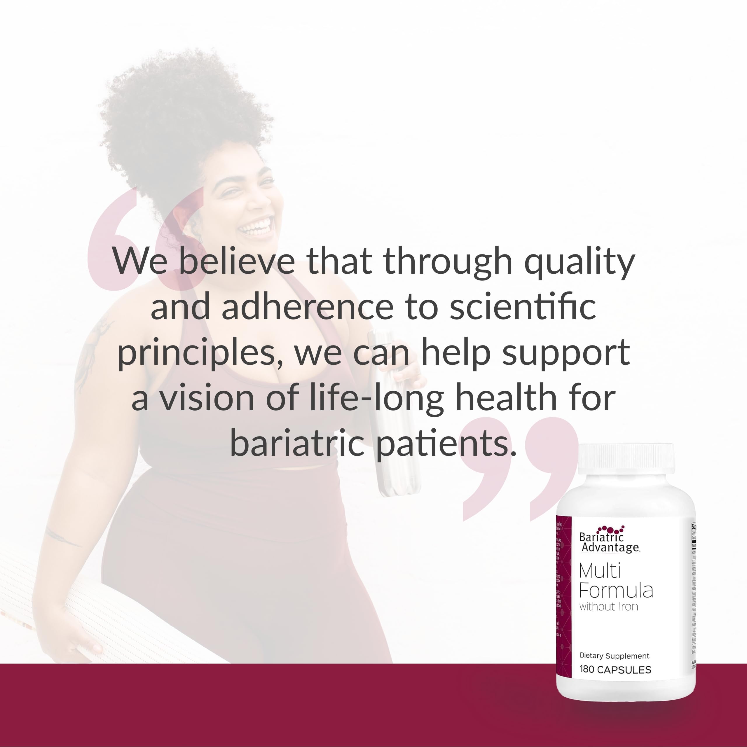 Bariatric Advantage – capsules colorées et texture agréable, prise confortable