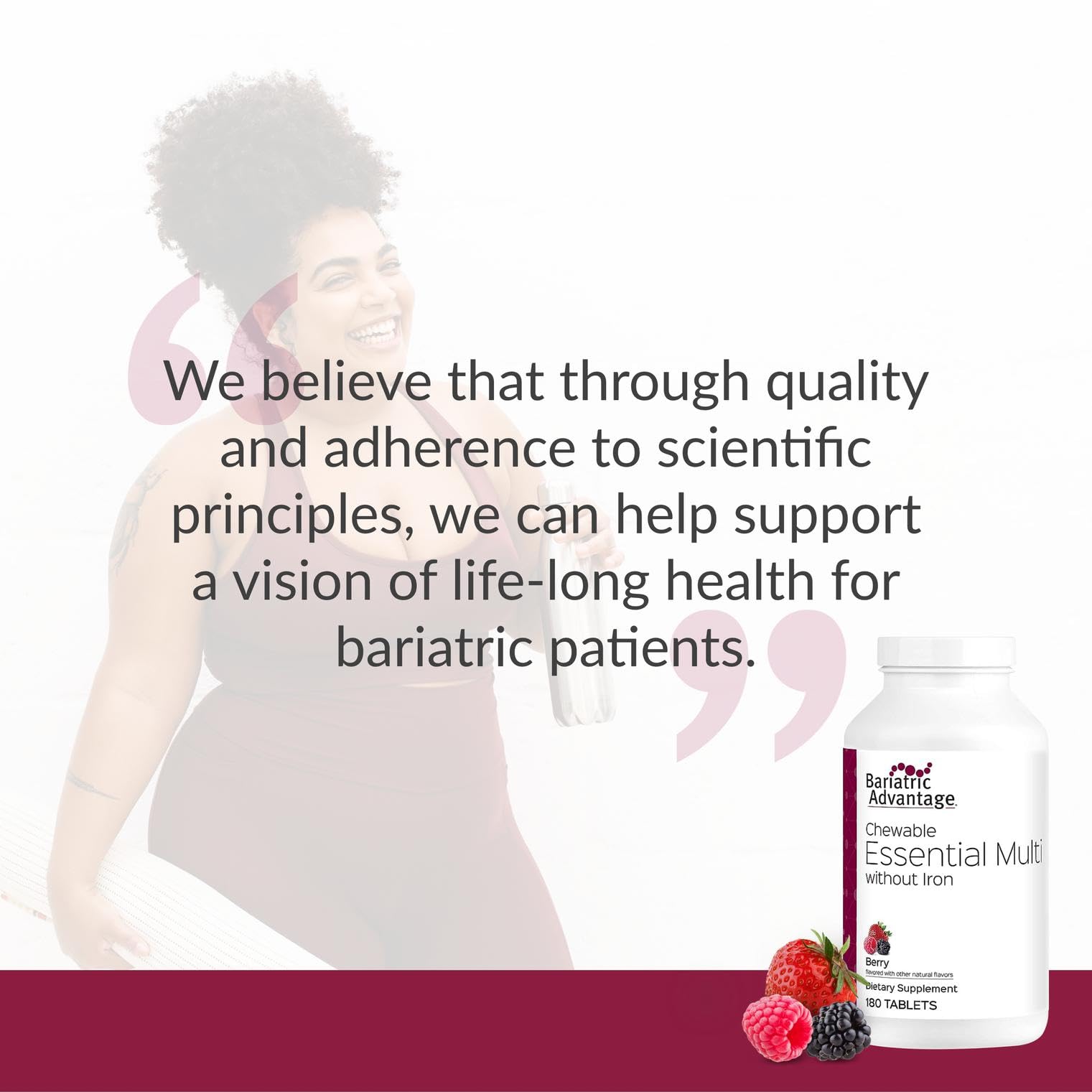 Bariatric Advantage – utilisation quotidienne, rituel sain.