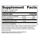 Comprimé à mâcher fraise Bariatric Advantage pour routine quotidienne.