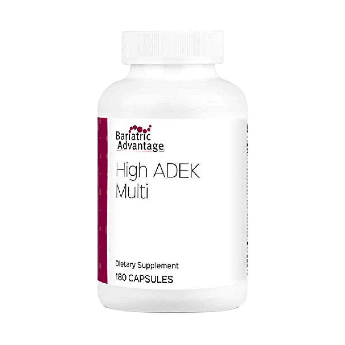 Bariatric Advantage High ADEK Multi—bouteille, gélules faciles à prendre après chirurgie bariatrique