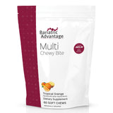 Bariatric Advantage Multi Chewy Bite au goût tropical orange, pratique pour l'apport quotidien.