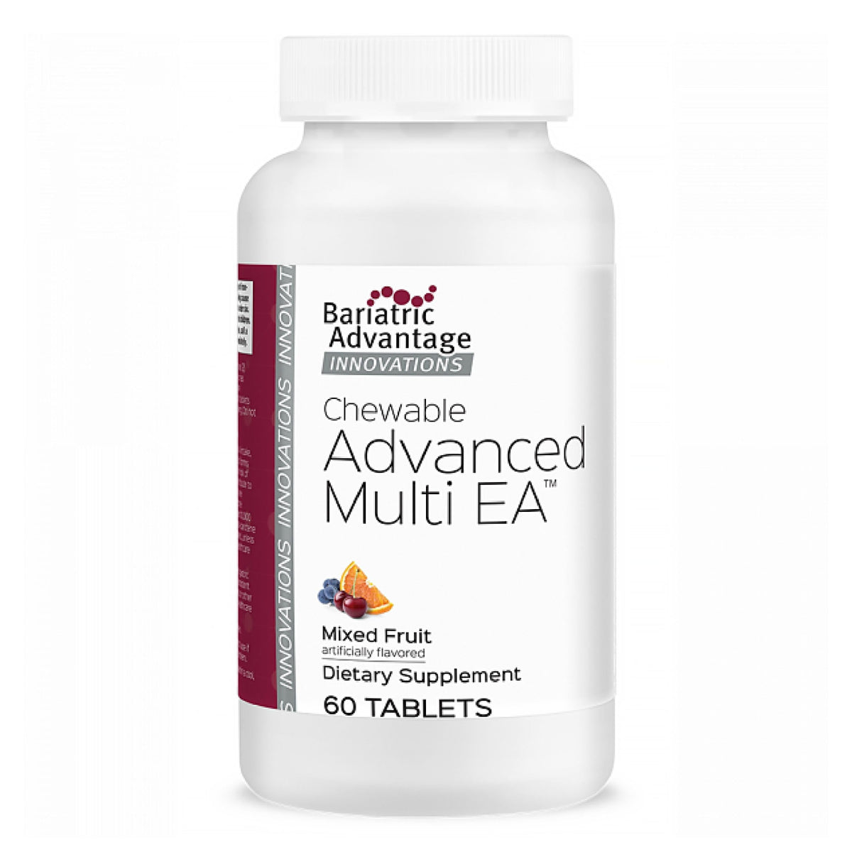 Bouteille Bariatric Advantage multivitamine Advanced EA à mâcher, pratique et nutriente