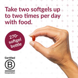 Bariatric Advantage Omega-3 300 etiquette citron-lime : goût frais et agréable.