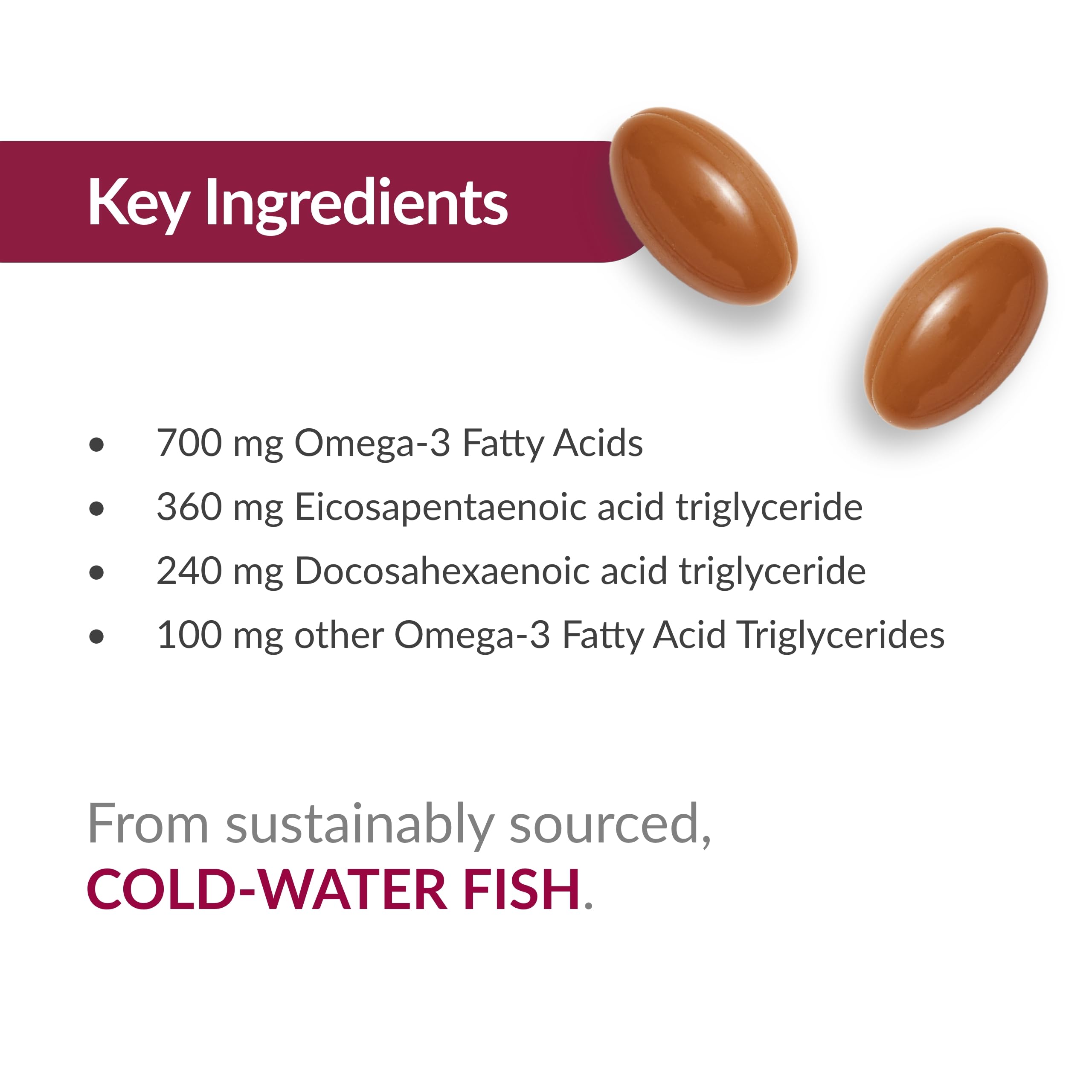 Bariatric Advantage Omega-3 300 pureté contrôlée : test de qualité rigoureux.