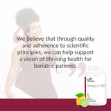 Bariatric Advantage Omega-3 300 santé à long terme : soutien possible après chirurgie bariatrique.