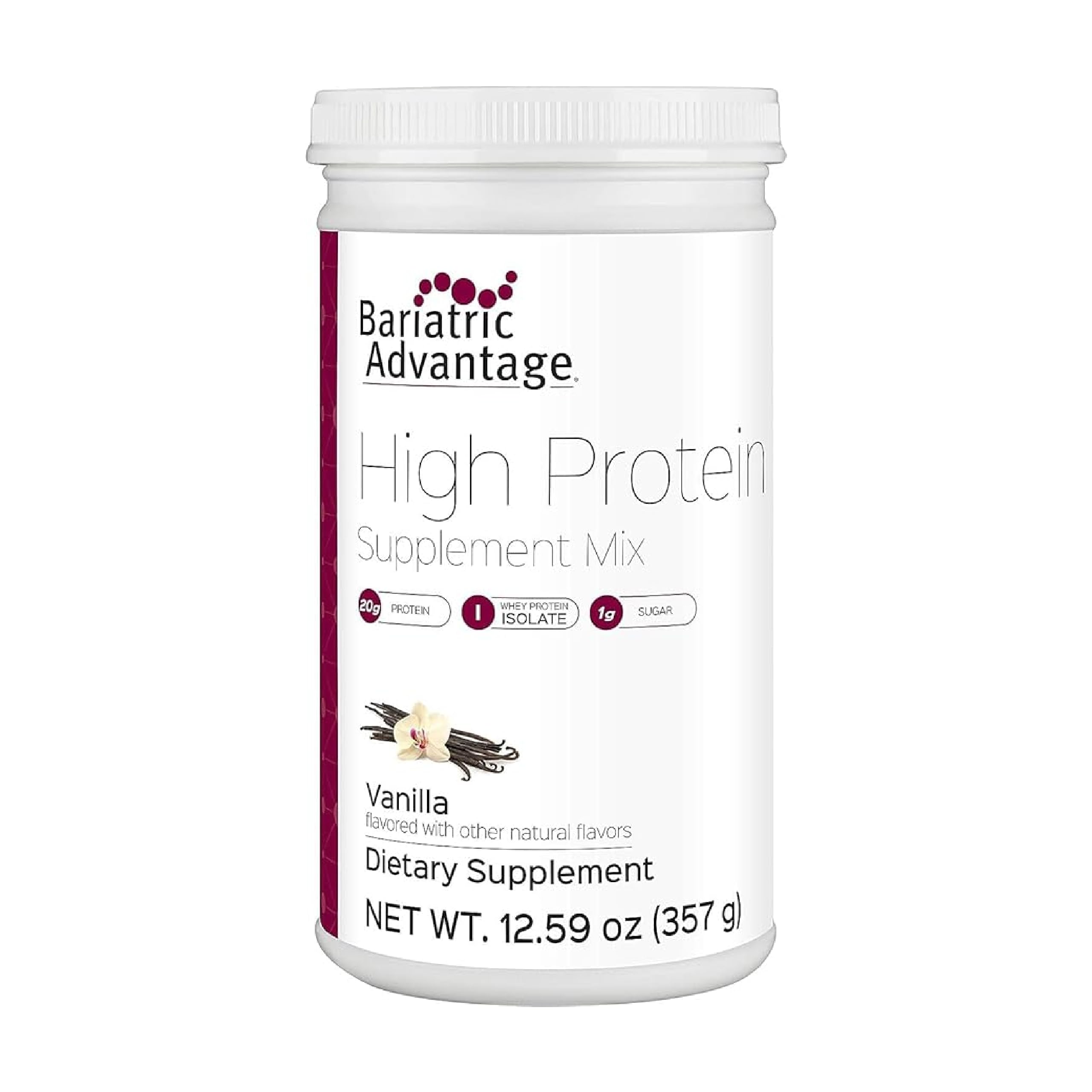Protéine Bariatric Advantage Vanille: versement pratique après chirurgie bariatrique.