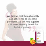 Tablette Bariatric Advantage agrume se dissout rapidement en bouche