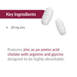 Sans gluten – Bariatric Advantage zinc chelate sans gluten pour votre alimentation.