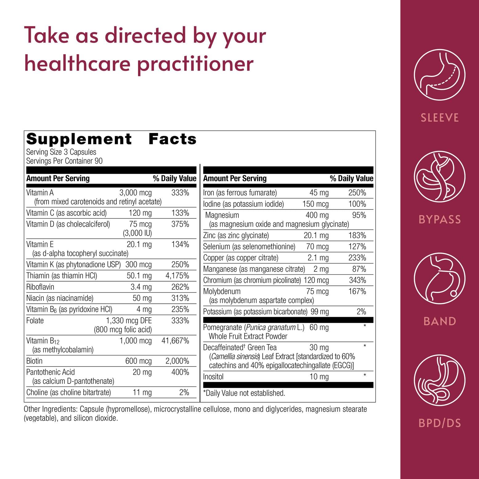 Bariatric Advantage Ultra Multi — bouteille sur table comme routine santé quotidienne.