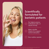 Bariatric Advantage Ultra Multi — capsules prises quotidiennes pour énergie et récupération.