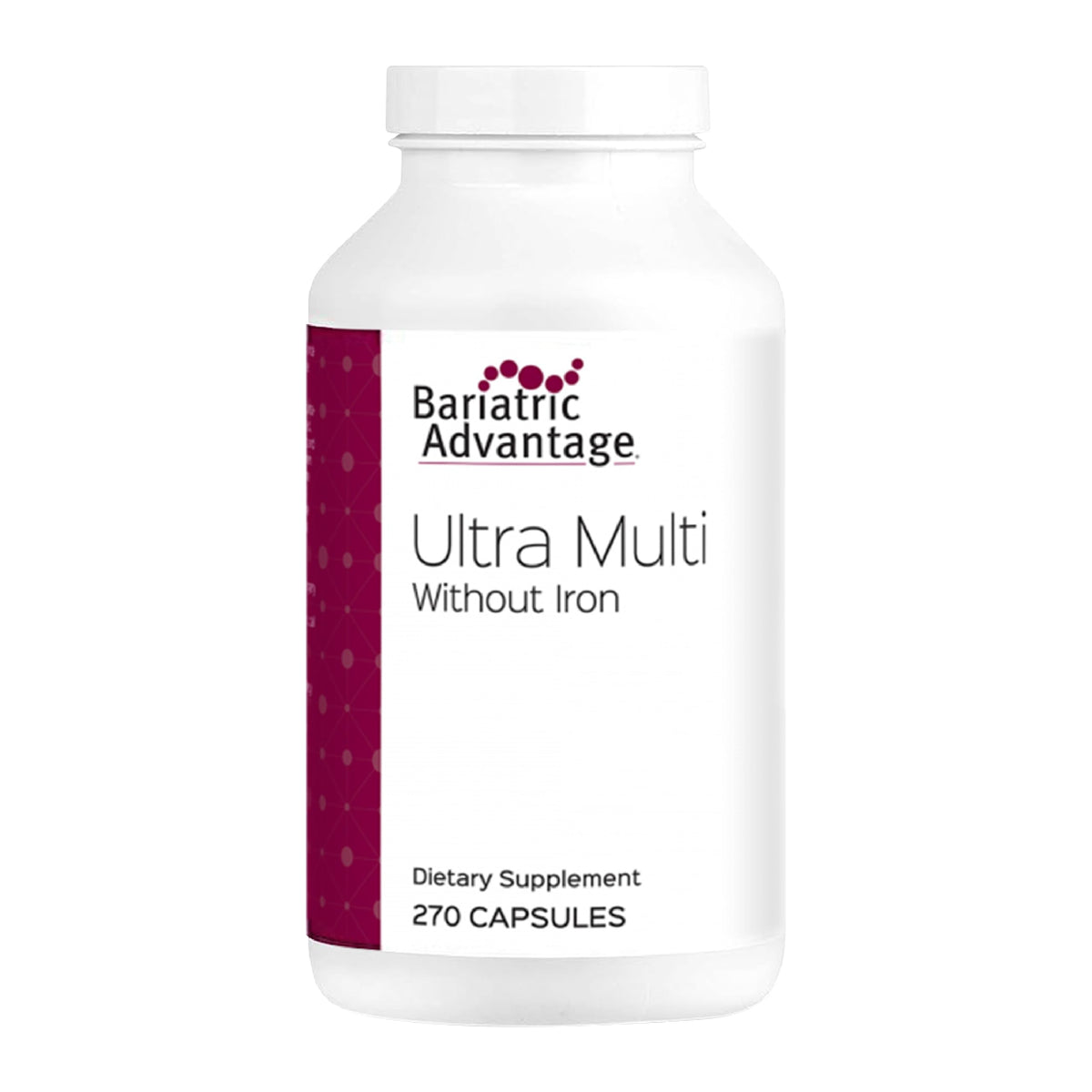 Bariatric Advantage Ultra Multi Sans Fer – bouteille, soutien quotidien après chirurgie
