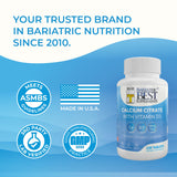 Absorption rapide grâce à la forme citrate pour une meilleure assimilation.