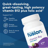 Bariatric Fusion B12 Melts - sous-langue, dissolution rapide pour absorption facile.